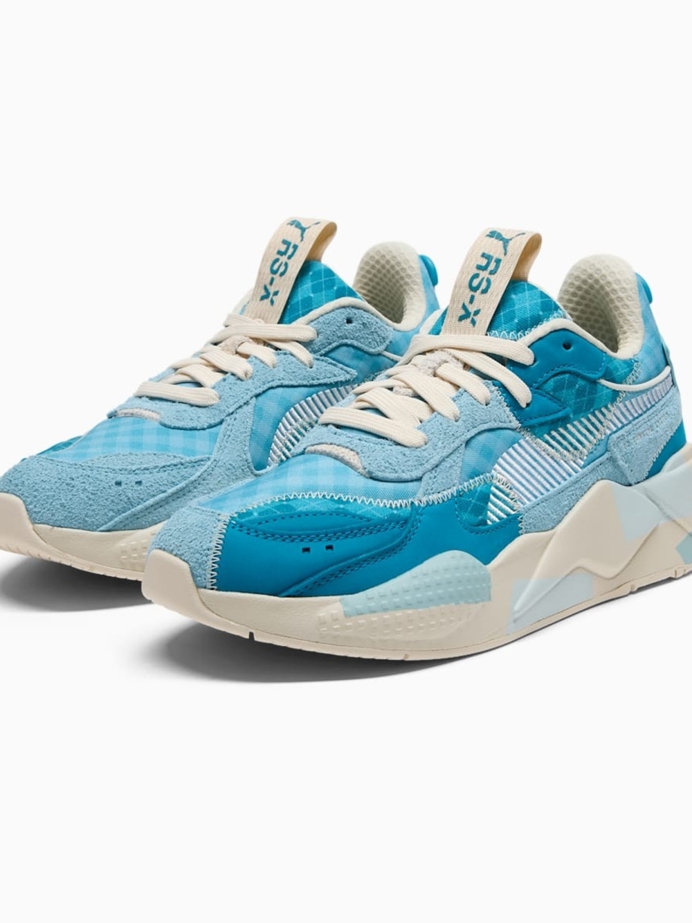 RS-X Hyper Prep Rain Sneakers

Color: Aqua-Tropical Blue-Alpine Snow